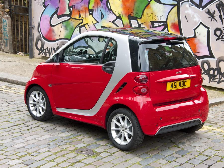  Smart ForTwo Passion 2012 года  (UK) (фото 7 из 10)